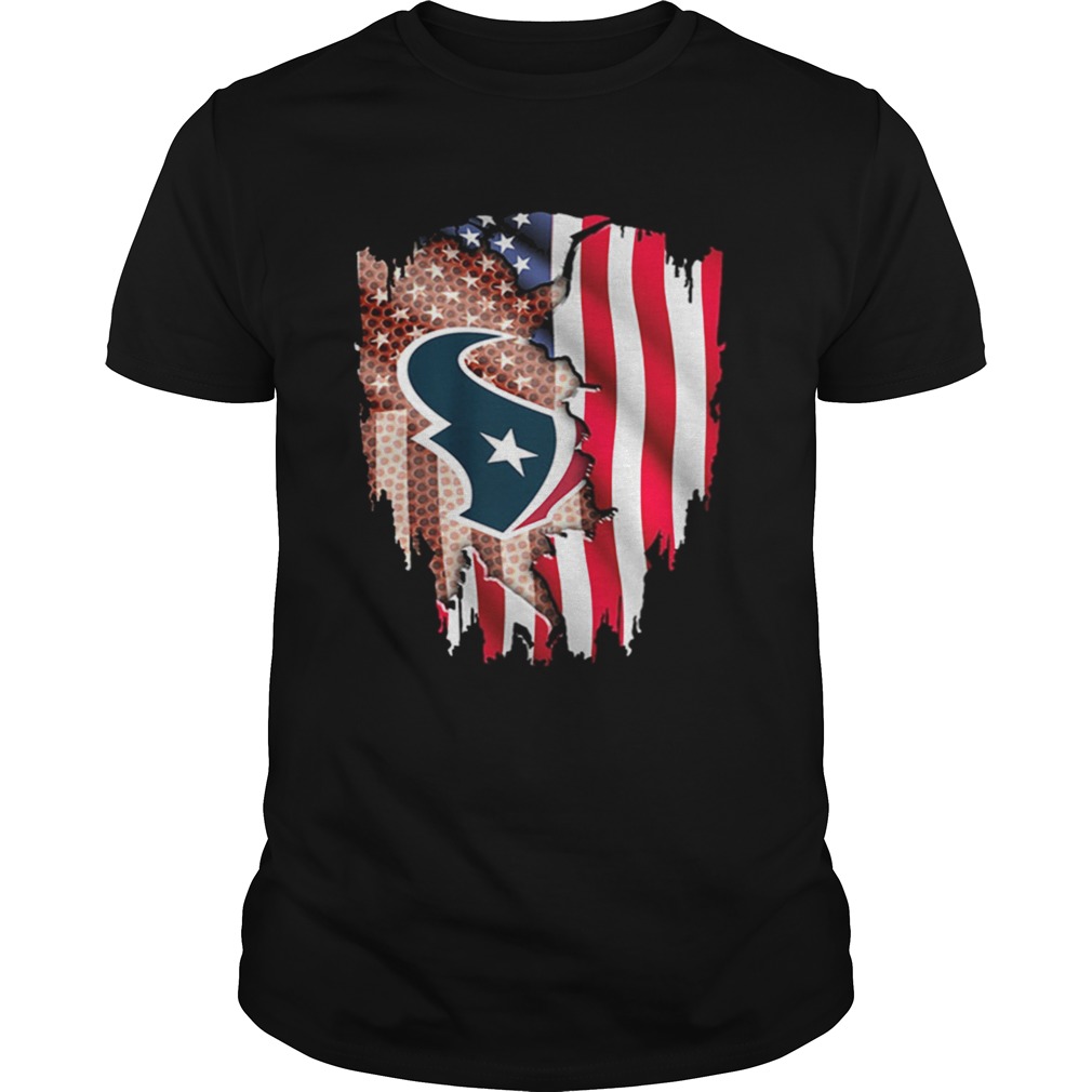 Houston Texans American flag shirt