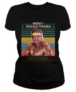 Hulk Hogan Merry Holiday Mania Brother Christmas Vintage  Classic Ladies