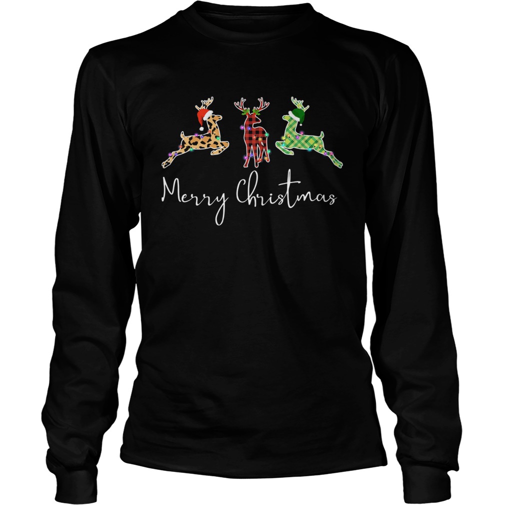 Hunting Leopard Merry Christmas LongSleeve