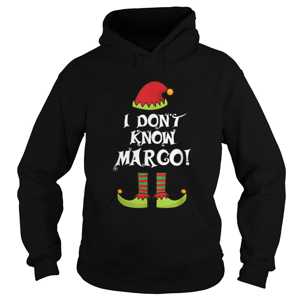 I Dont KnowMargo Elf Family Matching Christmas Lazy Pajama Hoodie