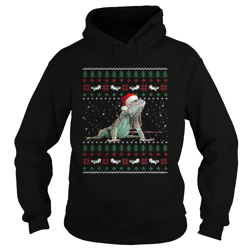 Iguanas Ugly Christmas Hoodie