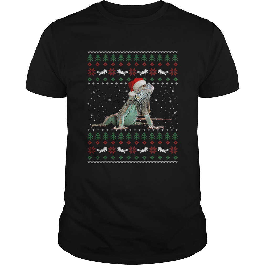 Iguanas Ugly Christmas shirt