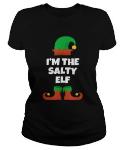 Im The Salty Elf Funny Family Christmas Gift  Classic Ladies