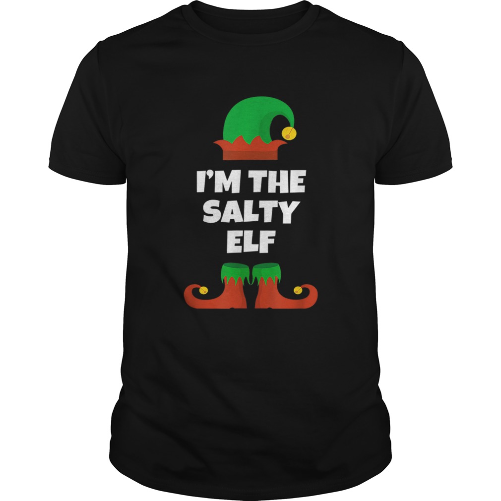 Im The Salty Elf Funny Family Christmas Gift shirt