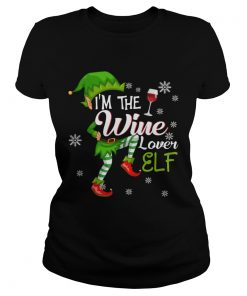 Im The Wine Lover Elf Matching Family Christmas  Classic Ladies