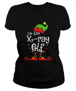 Im The Xray Tech ELF Christmas Xmas Funny Matching Squad  Classic Ladies