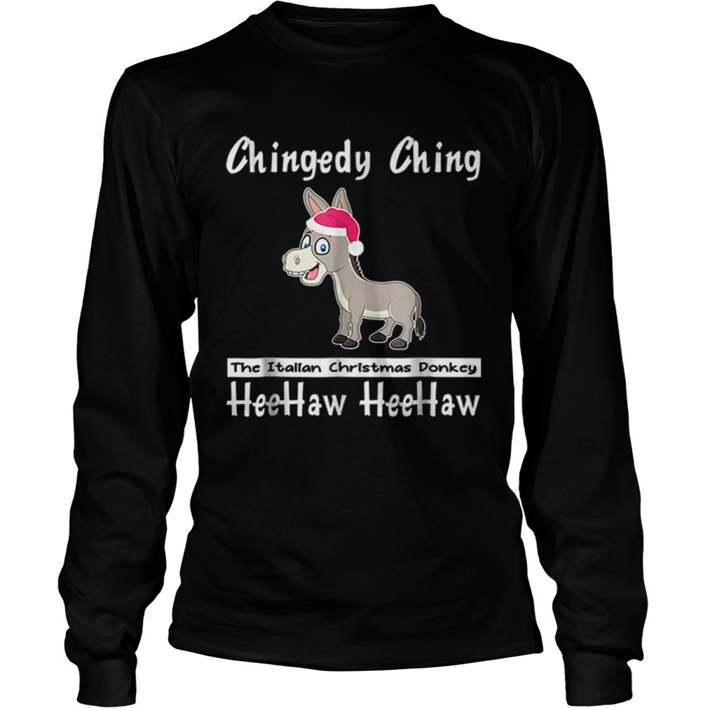 Italian Christmas Donkey American Italian Xmas Gift LongSleeve