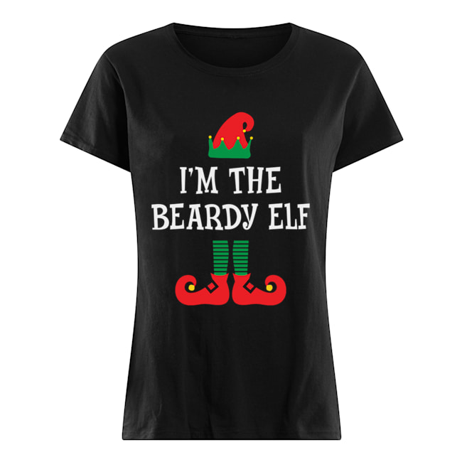 I’m The Beardy Elf Matching Group Christmas Classic Women's T-shirt