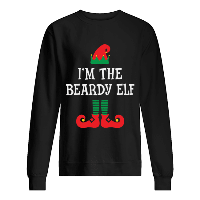 I’m The Beardy Elf Matching Group Christmas Unisex Sweatshirt