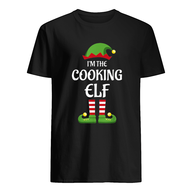 I’m The Cooking Elf Matching Family Christmas Gift Cook shirt