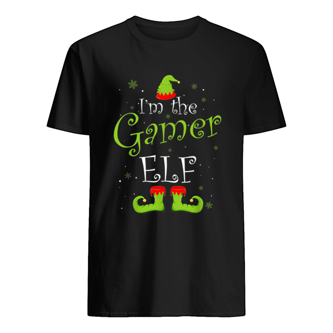 I’m The Gamer Elf Matching Family Group Christmas Funny Xmas shirt