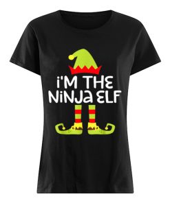 I’m The Ninja Elf Matching Christmas Costume  Classic Women's T-shirt