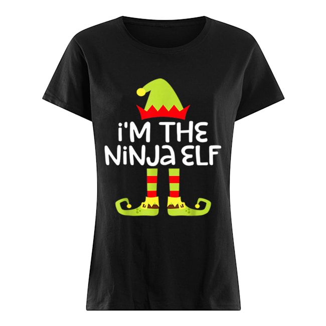 I’m The Ninja Elf Matching Christmas Costume Classic Women's T-shirt