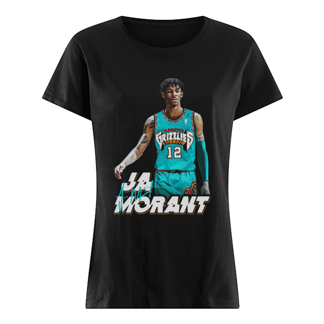 Ja Morant 12 Memphis Grizzlies Basketball Classic Women's T-shirt