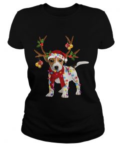 Jack Russell Gorgeous Reindeer  Classic Ladies