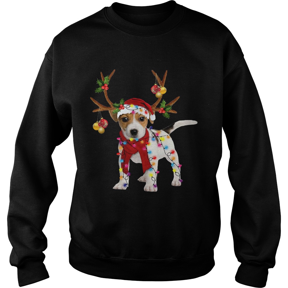 Jack Russell Gorgeous Reindeer Sweatshirt