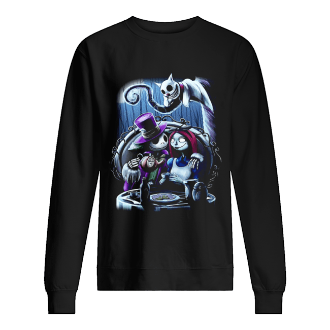 Jack and Sally the nightmare before Christmas Unisex Sweatshirt