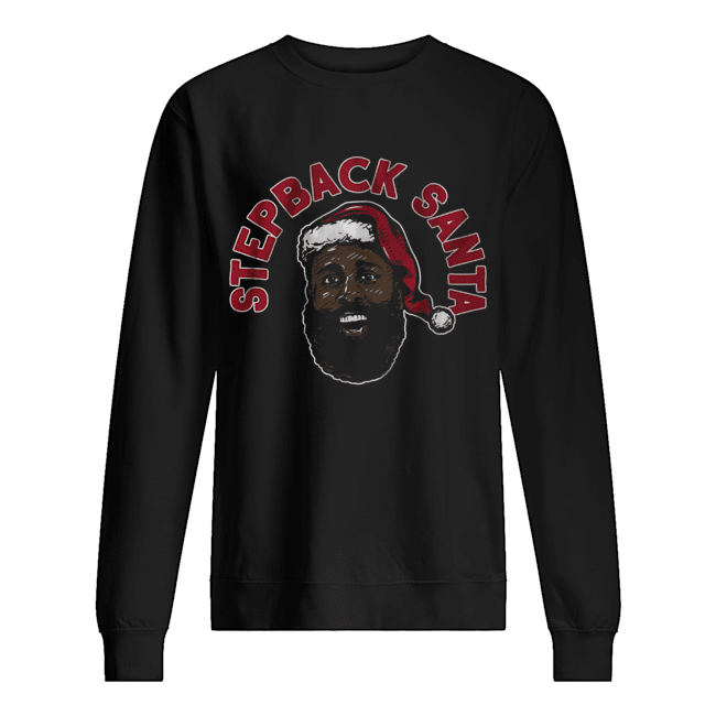 James Harden Stepback Santa Christmas Unisex Sweatshirt