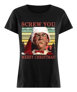 Jeff Dunham Screw You Merry Christmas  Classic Women's T-shirt