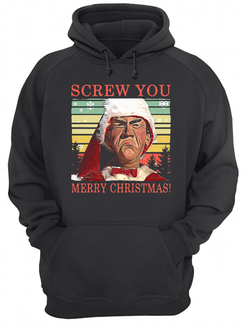 Jeff Dunham Screw You Merry Christmas Unisex Hoodie