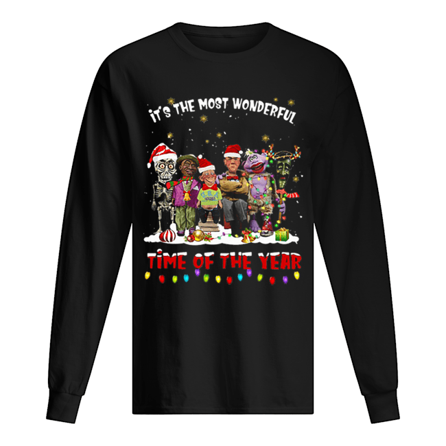 Jeff Dunham characters it’s the most wonderful time of the year Long Sleeved T-shirt 