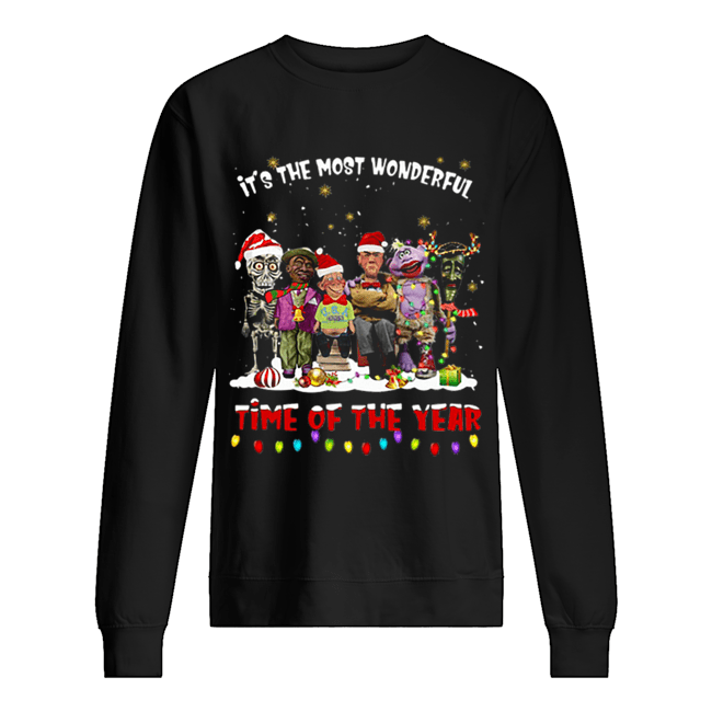 Jeff Dunham characters it’s the most wonderful time of the year Unisex Sweatshirt