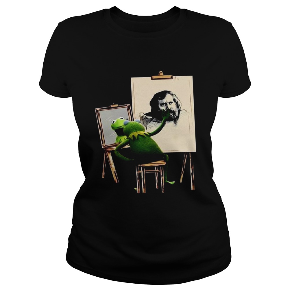 Kermit The Frog Painting Jim Henson Classic Ladies