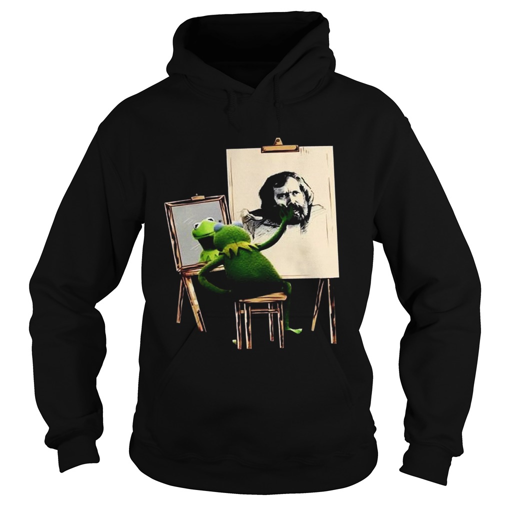 Kermit The Frog Painting Jim Henson Hoodie