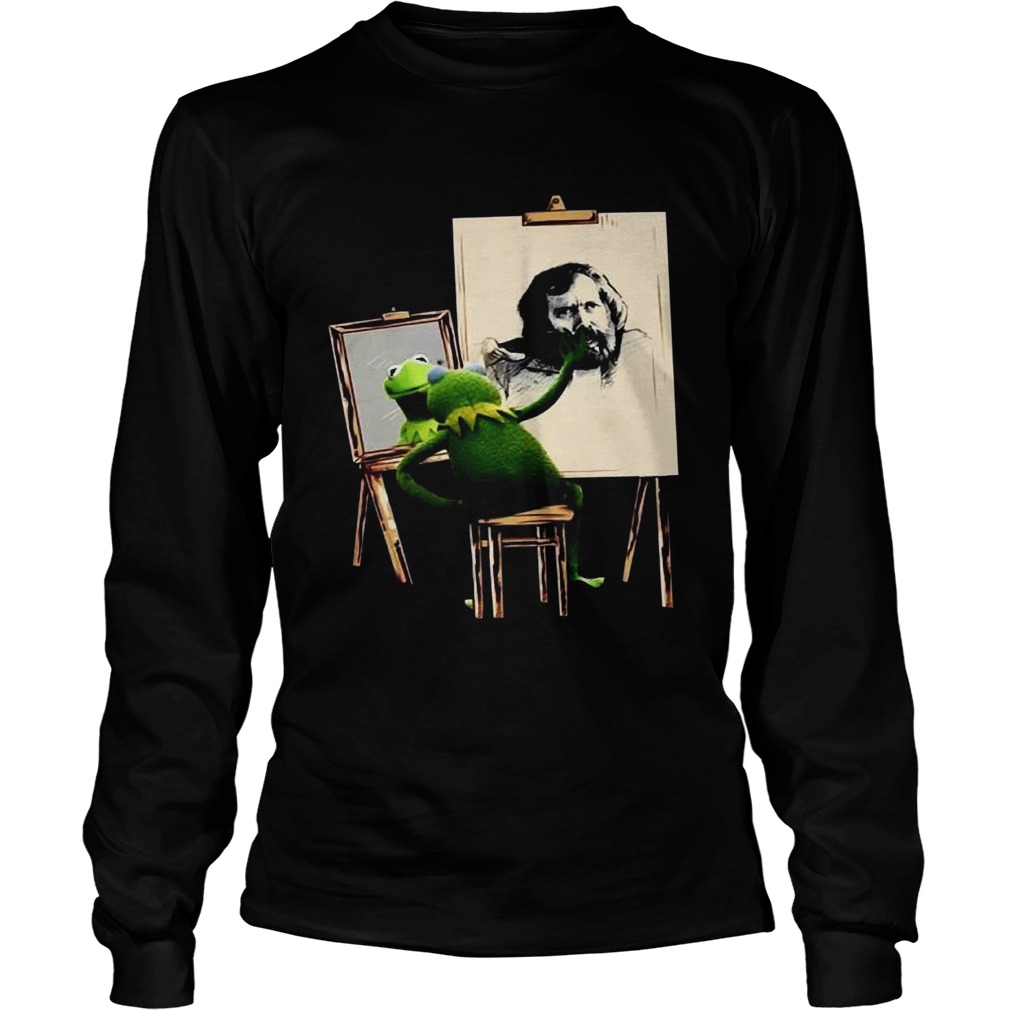 Kermit The Frog Painting Jim Henson LongSleeve