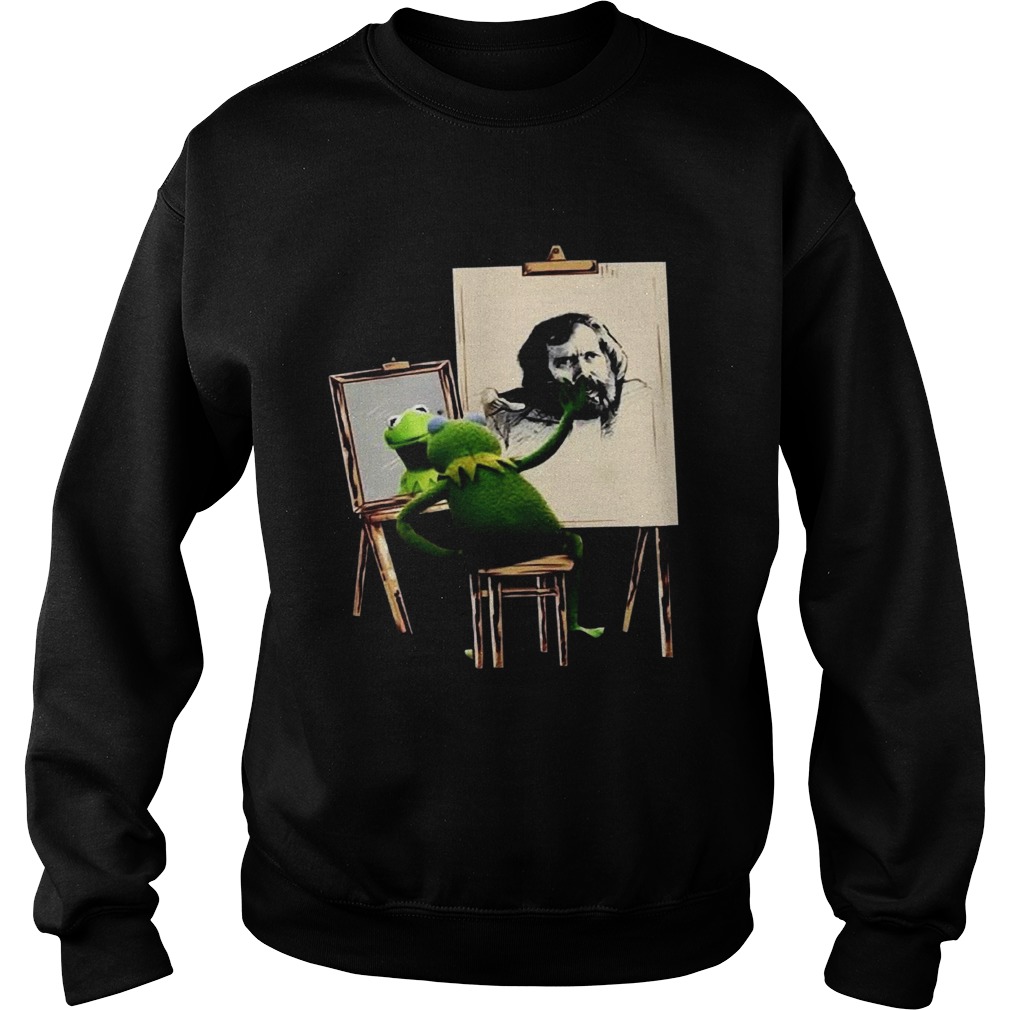 Kermit The Frog Painting Jim Henson Sweatshirt