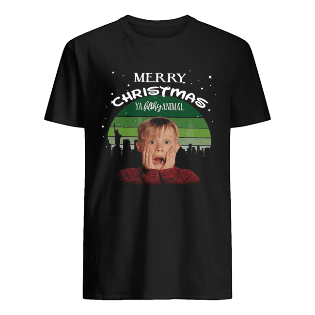 Kevin Mccallister merry christmas ya filthy animal shirt