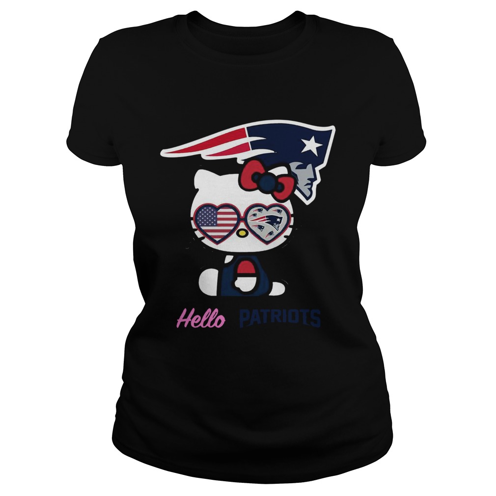 Kitty Hello Patriots Classic Ladies