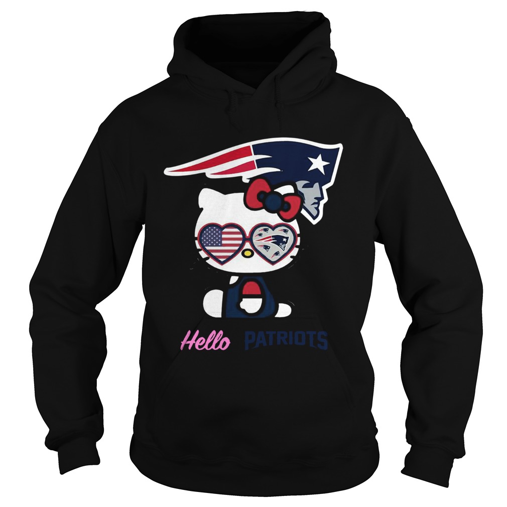 Kitty Hello Patriots Hoodie