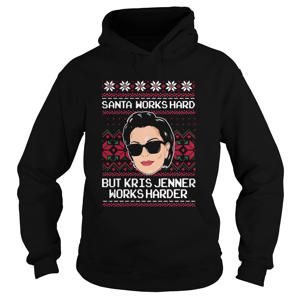 Kris Jenner Ugly Christmas Hoodie