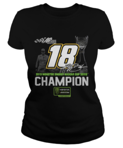 Kyle Busch 2019 Monster Energy Nascar Cup Series Champion  Classic Ladies