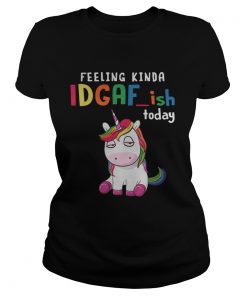 LGBT Unicorn feeling kinda IDGAFish today  Classic Ladies