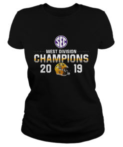 LSU Tigers 2019 SEC West Football Division Champions  Classic Ladies