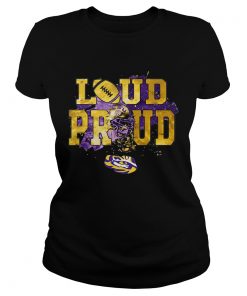 LSU Tigers Loud And Proud Rising Helmet  Classic Ladies