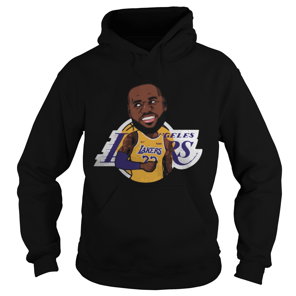 LeBron James Chibi Los Angeles Lakers Hoodie