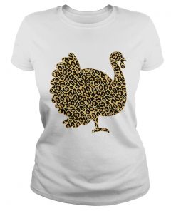 Leopard Print Turkey Thanksgiving Fall Autumn Gobble Gift  Classic Ladies