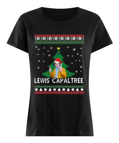 Lewis Capaldi Lewis Capaltree Christmas Tree Ugly  Classic Women's T-shirt