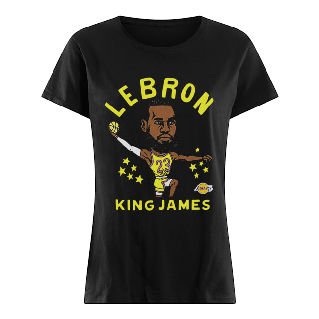 Los Angeles Lakers LeBron James 23 Classic Women's T-shirt