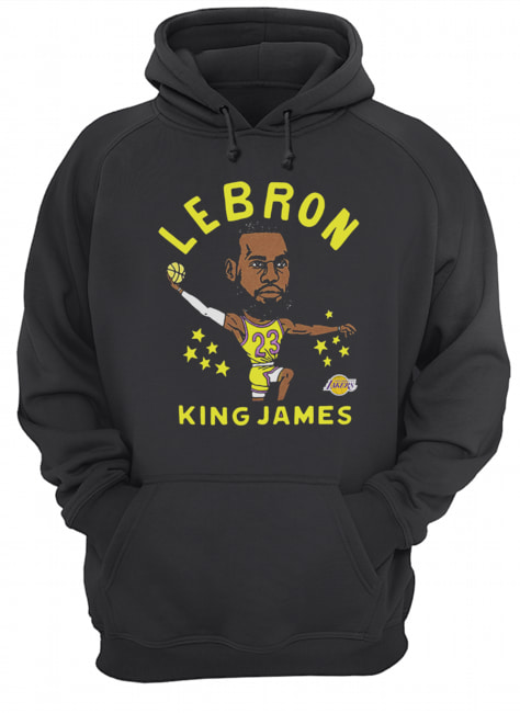 Los Angeles Lakers LeBron James 23 Unisex Hoodie