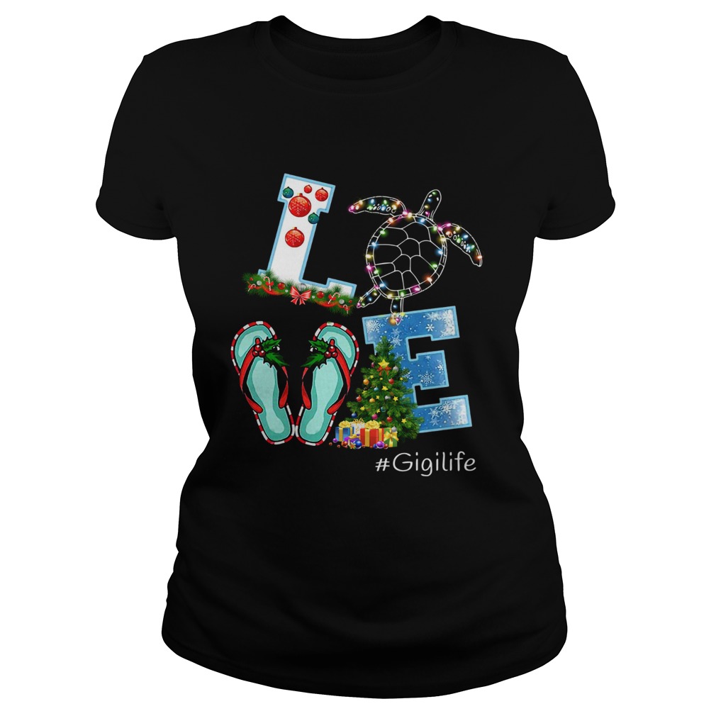 Love Turtle Gigilife Christmas Classic Ladies