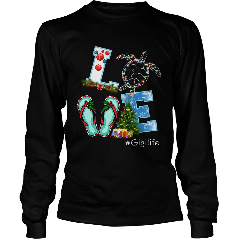 Love Turtle Gigilife Christmas LongSleeve