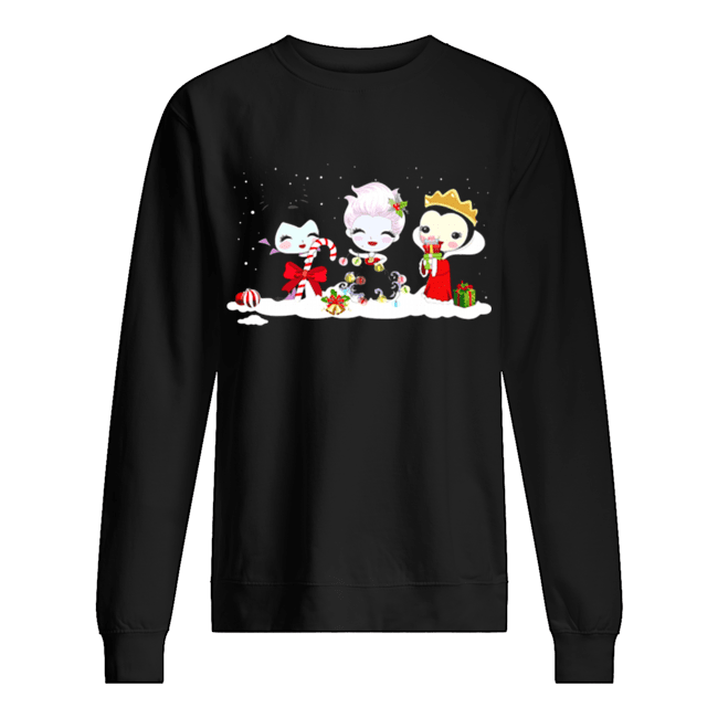 Maleficent Ursula Evil Queen Merry Christmas Unisex Sweatshirt