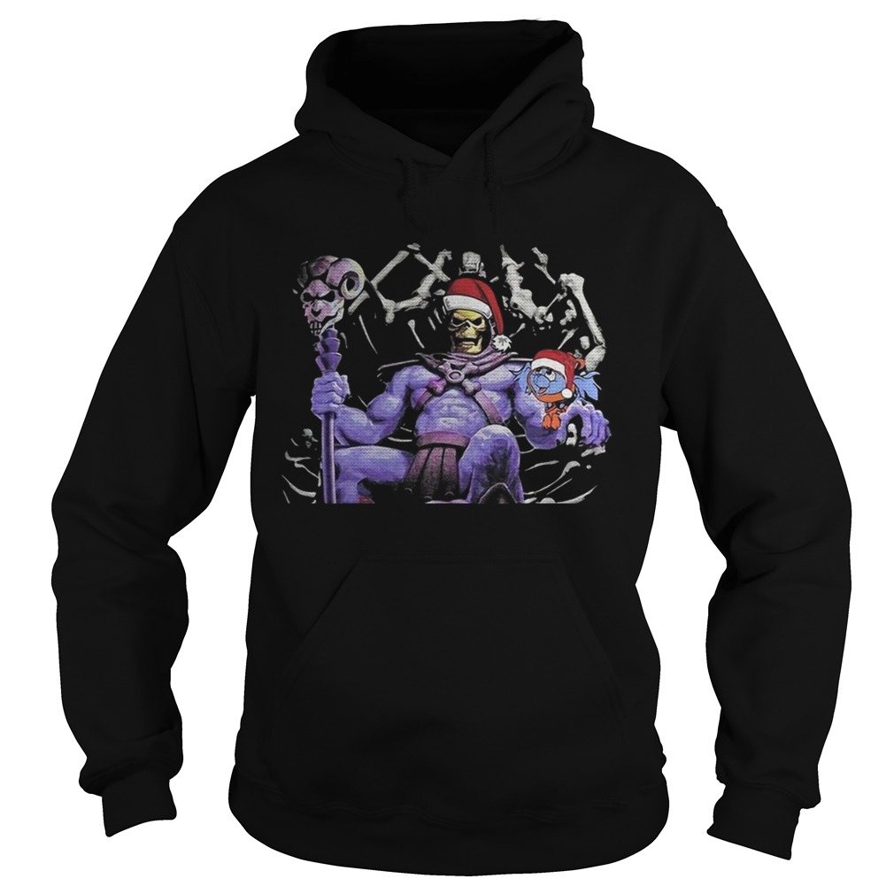 Master Of The Universe Skeletor knitting pattern 3D print ugly Christmas Hoodie