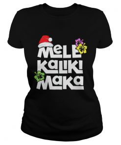 Mele Kalikimaka Hawaiian Christmas  Classic Ladies