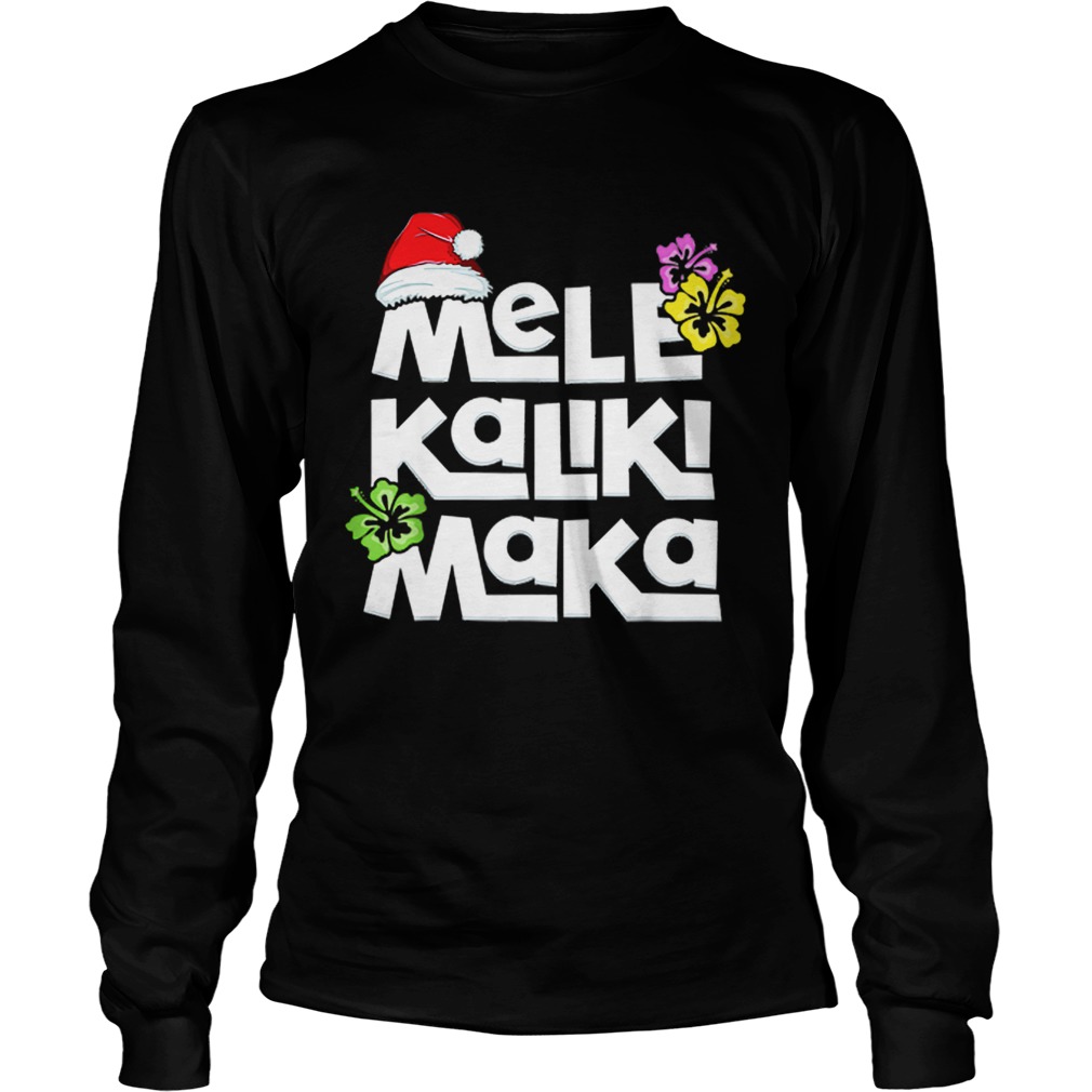 Mele Kalikimaka Hawaiian Christmas LongSleeve