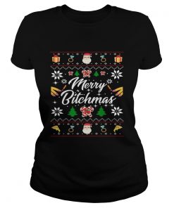 Merry Bitchmas Christmas  Classic Ladies